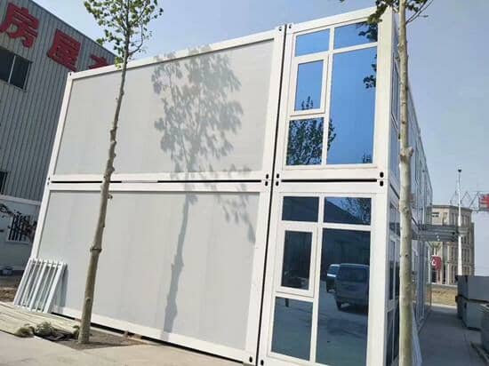 双层打包式集装箱活动房图