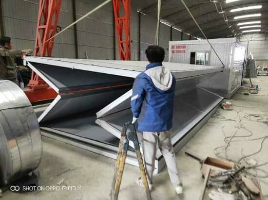 折叠箱房吊装图