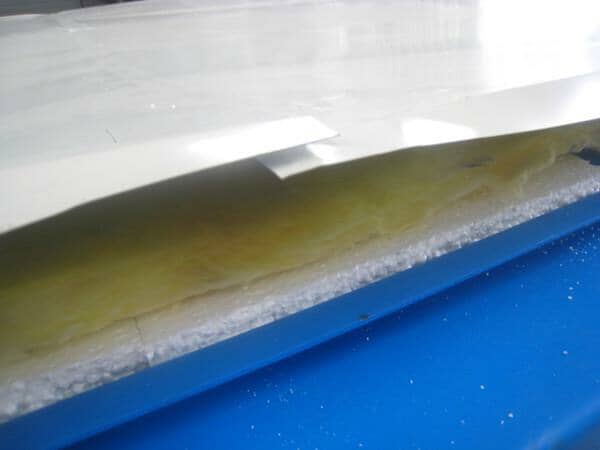 打包箱房顶部外檐咬合设计图