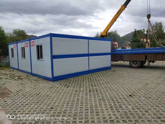 折叠集装箱活动房图