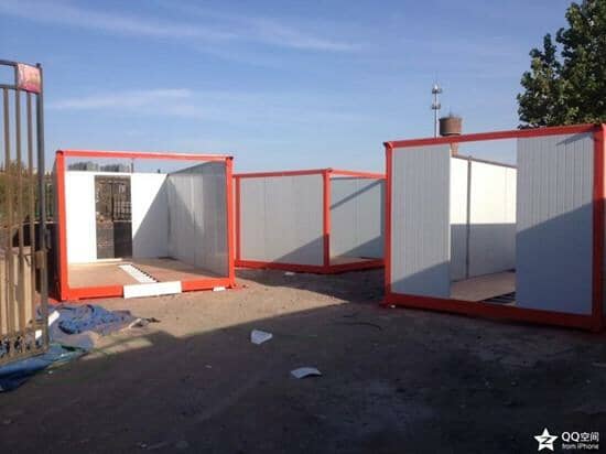 住人集装箱3m侧面图