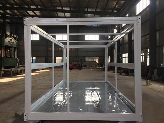 折叠式集装箱活动房钢骨架