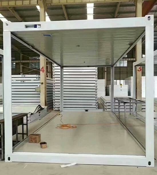 打包箱房框架图