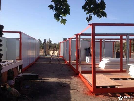 住人集装箱框架图