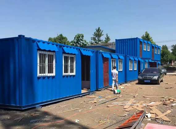 3m*6m焊接式瓦楞集装箱活动房