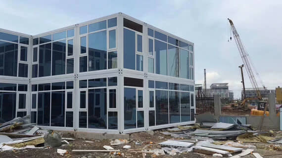 20尺打包式集装箱活动房