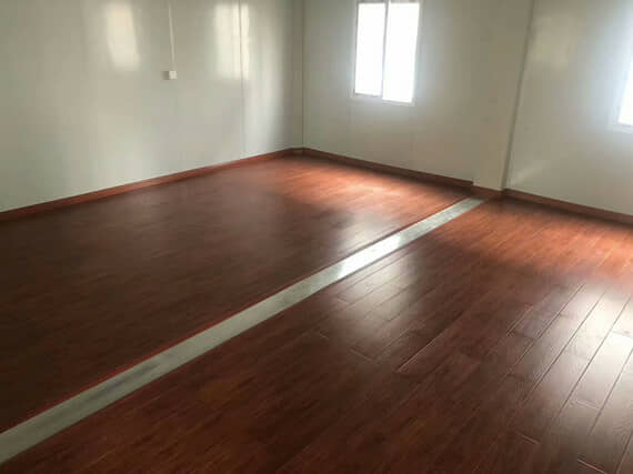 活动房室内木地板图片