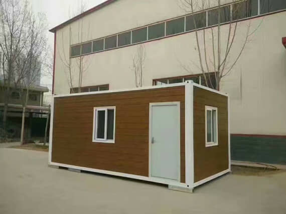 3m*6m金属雕花板拼装式集装箱活动房