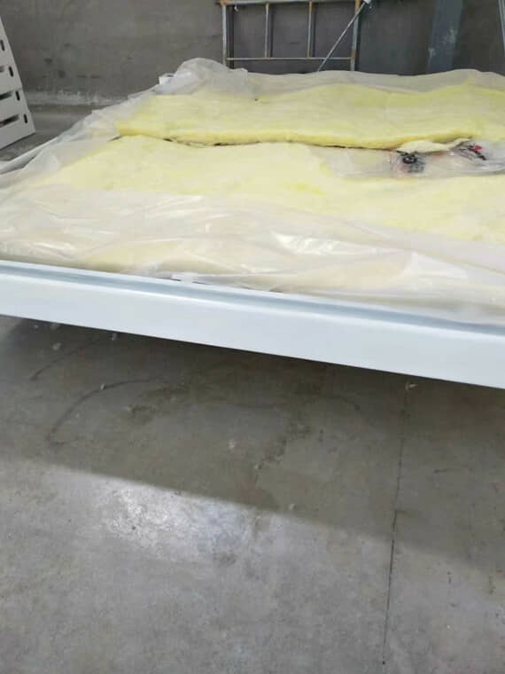 地板防火保温岩棉层图片