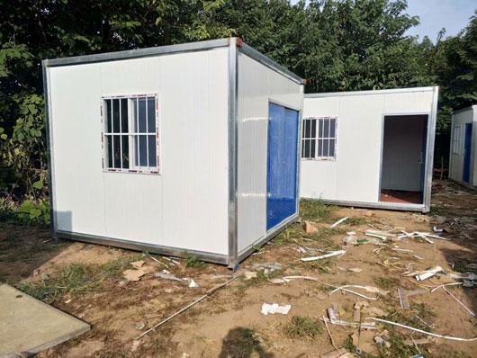 3m乘3m箱式活动房背面图