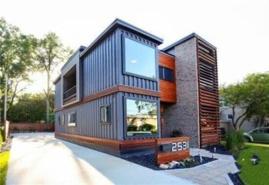 让人中意的集装箱房屋图