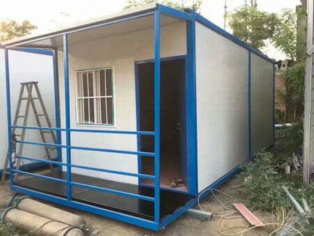 9成新二手集装箱活动房图