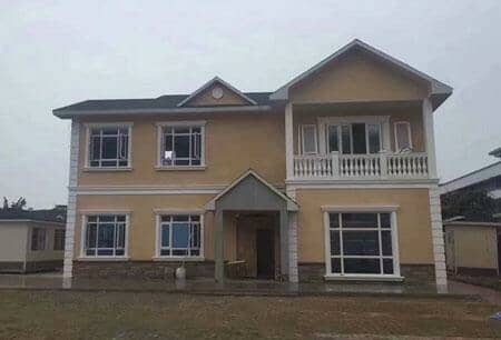 农村二层轻钢别墅图片