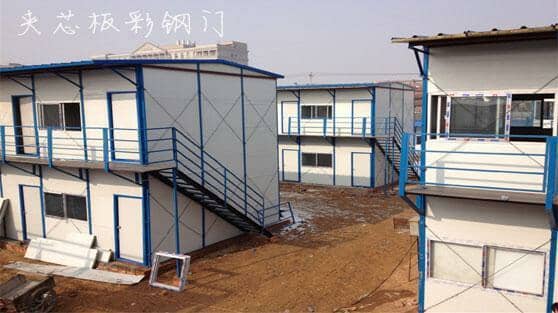 夹芯板彩钢门图