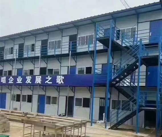 三层雅致活动房图