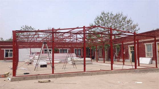 单层K式活动房图