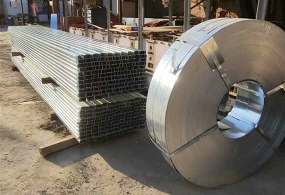 镀锌156mm宽带钢图