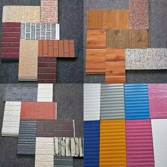 集装箱房别墅外墙金属雕花板颜色款式图