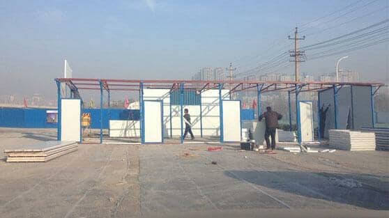 K式活动板房安装的步骤