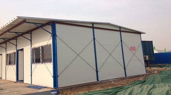 K式活动板房安装的步骤