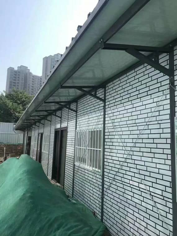 砖纹式活动板房图