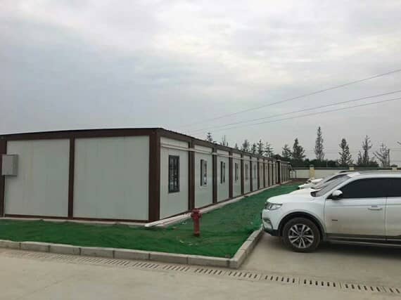 一层集装箱活动板房图