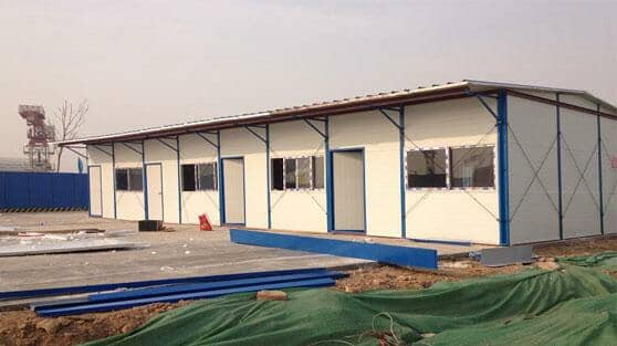 K式活动板房安装的步骤