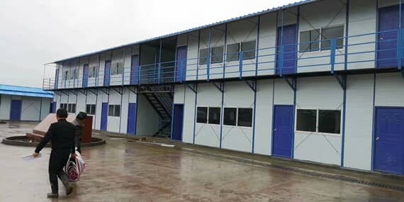 双层彩钢活动板房图