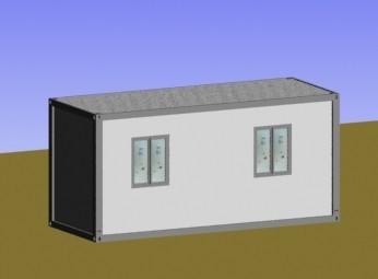 打包箱房全景图