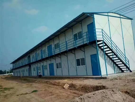 二层工地活动板房图