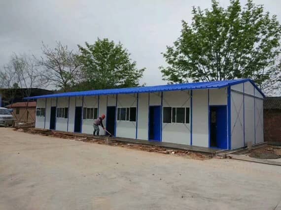 出口型活动板房图