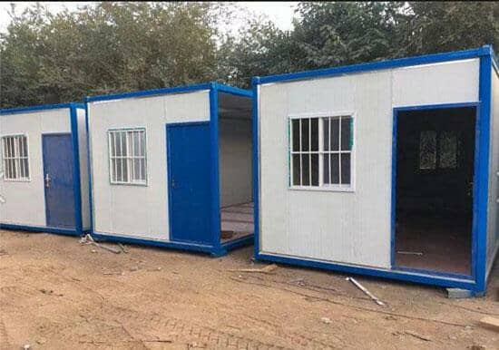 3米面开门的租赁型集装箱活动房图