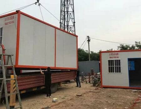 9成新二手集装箱活动房图