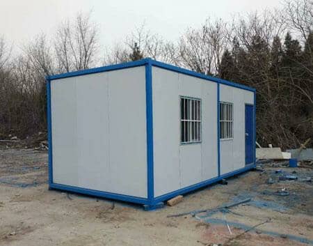 8成新二手集装箱活动房图