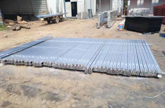 活动房钢骨架立柱图