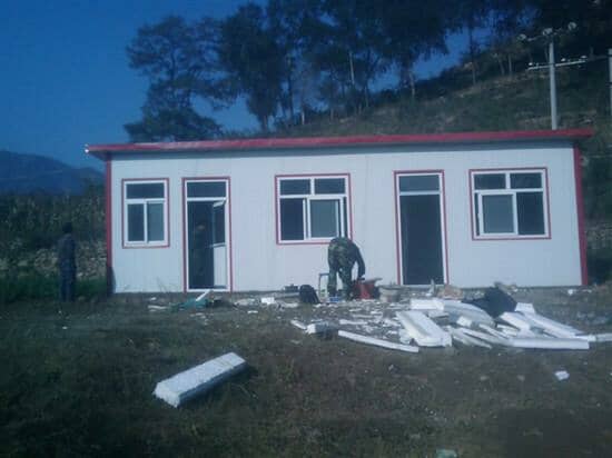 固定式岩棉活动房图