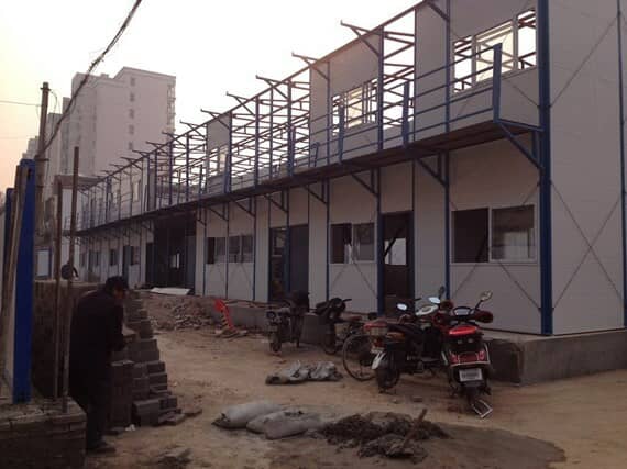 二层活动板房图