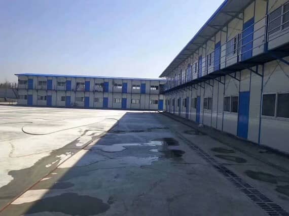 活动板房厨房之工地福音图