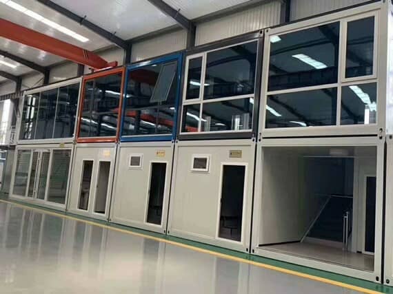 打包式住人集装箱房图