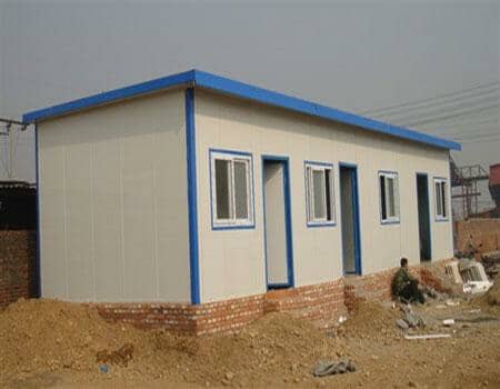 彩钢活动房全景图