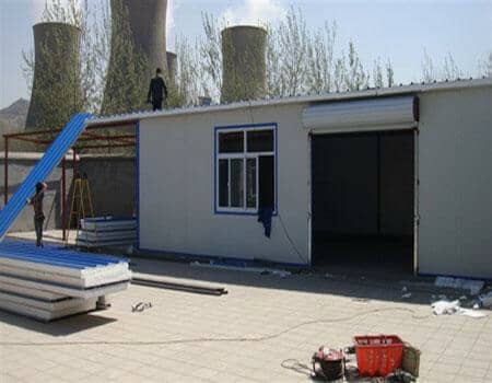 彩钢房外形结构图