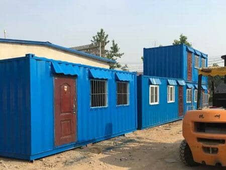 铁板集装箱活动房图