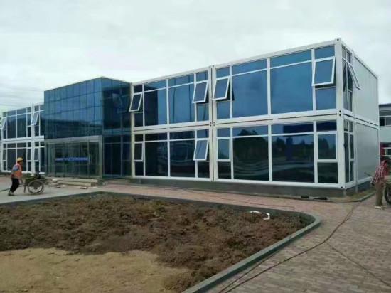 永诚打包式集装箱活动板房图