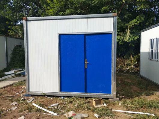 3m乘3m箱式活动房正面图