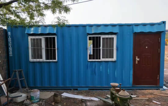 钢板集装箱活动房图