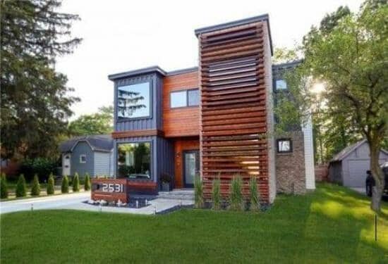 集装箱活动房屋别墅图