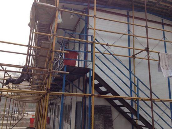 活动板房加固图