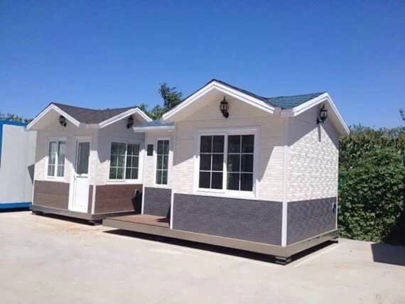 轻钢金属雕花板活动房图