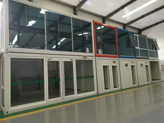 打包式外贸集装箱活动房图