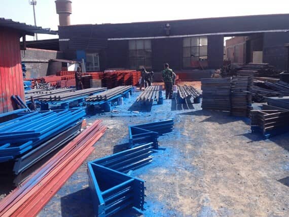 雅致活动房骨架图